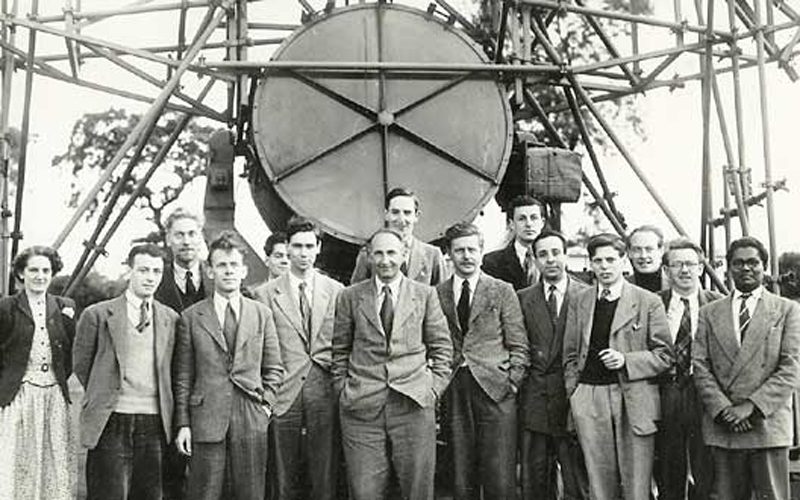 The Jodrell Bank staff in 1951