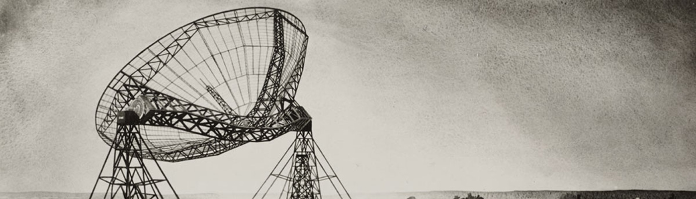Perspective drawing of the Lovell telescope